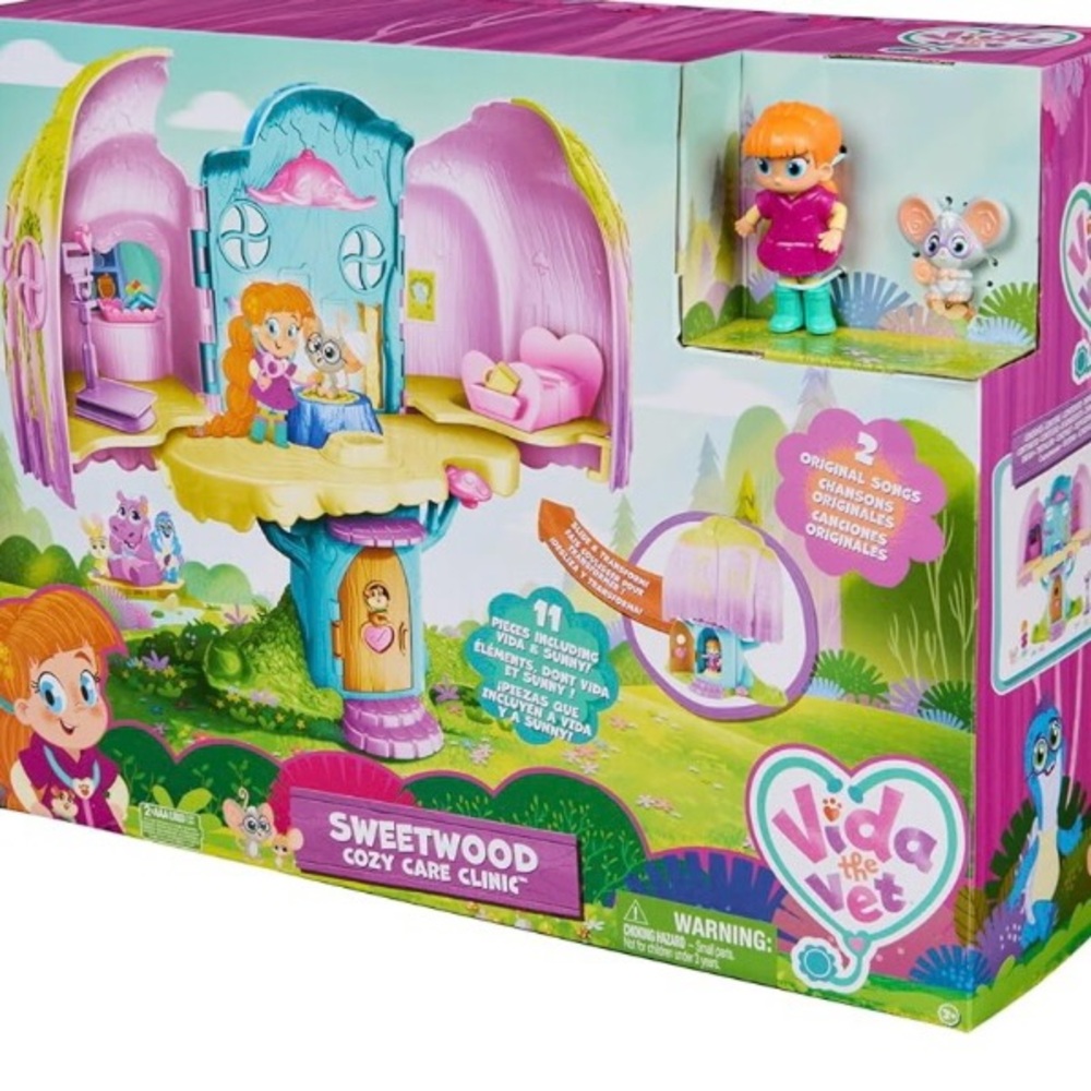 Sweetwood Cozy Care Clinic Vida the Vet Playset